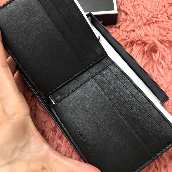 MICHAEL KORS JET SET BROWN LEATHER BIFOLD WALLET - Picture 5 of 7